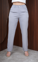 Pantalones Recto en Tela Lino Aruba - Imagen 2
