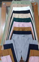 Pantalones Recto en Tela Lino Aruba - Imagen 3